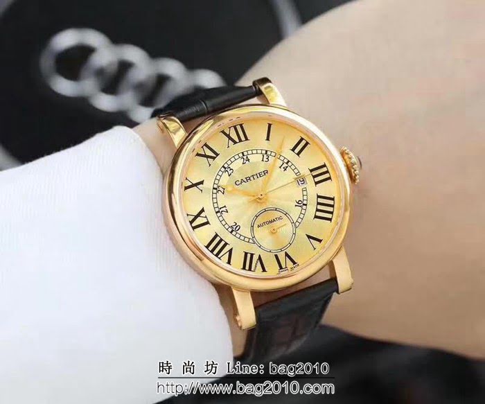 CARTIER卡地亞 2018重磅出擊 製錶大師系列 限量版 高端男士腕表 WSS1921